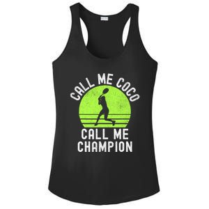 Call Me Coco Call Me Champion Ladies PosiCharge Competitor Racerback Tank