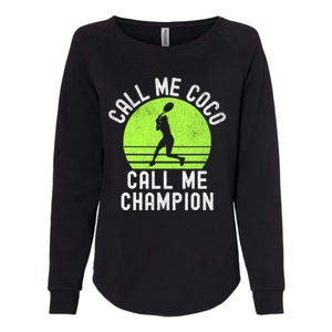 Call Me Coco Call Me Champion Womens California Wash Sweatshirt