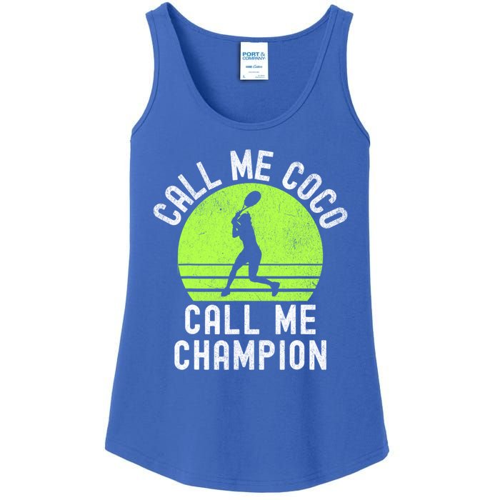 Call Me Coco Call Me Champion Ladies Essential Tank