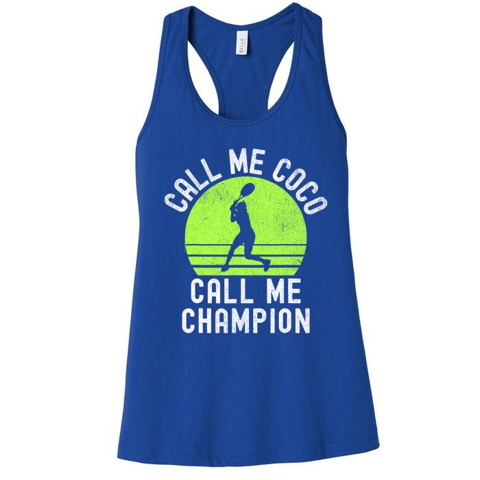 Call Me Coco Call Me Champion Women's Racerback Tank