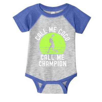 Call Me Coco Call Me Champion Infant Baby Jersey Bodysuit