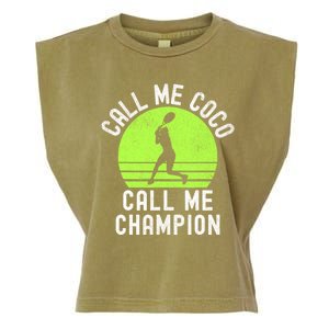 Call Me Coco Call Me Champion Garment-Dyed Women's Muscle Tee