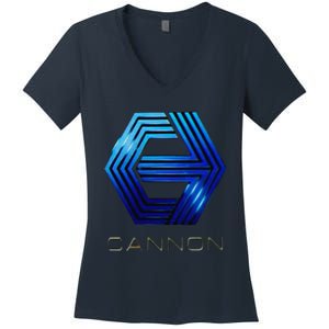 Cannon Movies Women's V-Neck T-Shirt