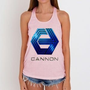 Cannon Movies Women's Knotted Racerback Tank