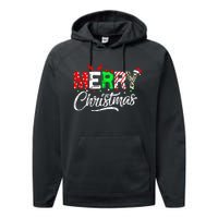 Cute Merry Christmas Matching Family Christmas Performance Fleece Hoodie