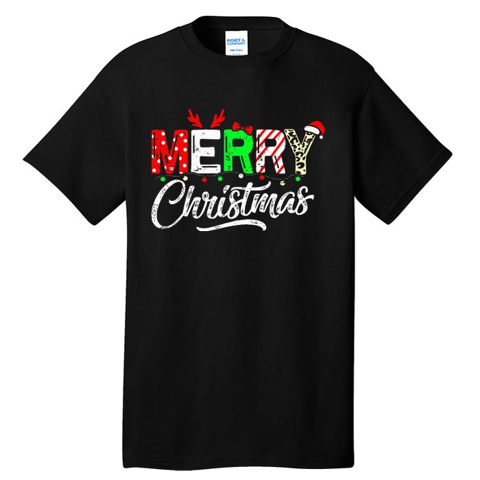 Cute Merry Christmas Matching Family Christmas Tall T-Shirt