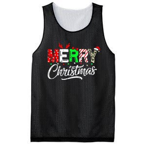 Cute Merry Christmas Matching Family Christmas Mesh Reversible Basketball Jersey Tank