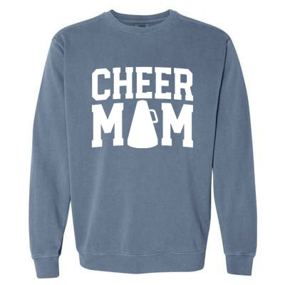 Cheer Mom Cute Gift Cheerleader Mom Funny Gift Mother Cool Gift Garment-Dyed Sweatshirt