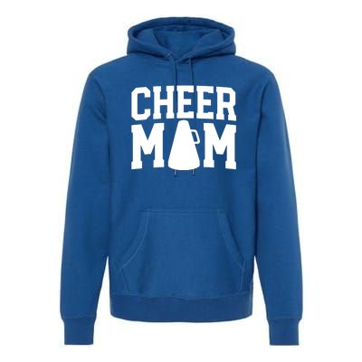 Cheer Mom Cute Gift Cheerleader Mom Funny Gift Mother Cool Gift Premium Hoodie