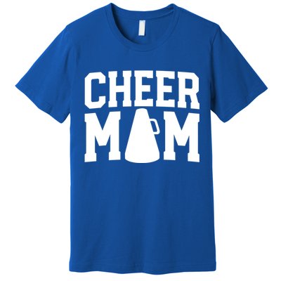 Cheer Mom Cute Gift Cheerleader Mom Funny Gift Mother Cool Gift Premium T-Shirt