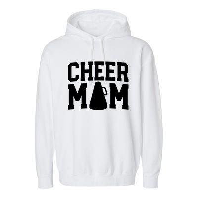 Cheer Mom Cute Gift Cheerleader Mom Funny Gift Mother Cool Gift Garment-Dyed Fleece Hoodie