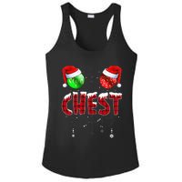 Christmas Matching Couple Family Chestnuts Ladies PosiCharge Competitor Racerback Tank