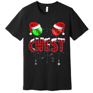 Christmas Matching Couple Family Chestnuts Premium T-Shirt