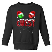 Christmas Matching Couple Family Chestnuts Toddler Sweatshirt