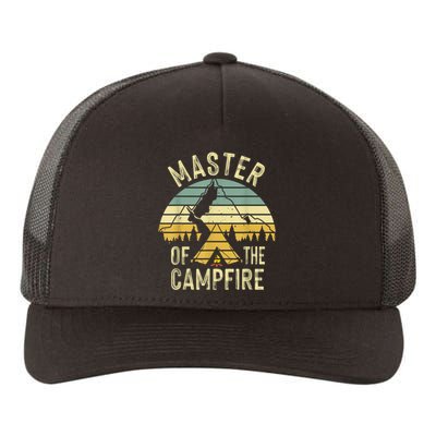 Cool Master Campfire Funny Camping Gift For Men Women Yupoong Adult 5-Panel Trucker Hat