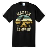 Cool Master Campfire Funny Camping Gift For Men Women Tall T-Shirt