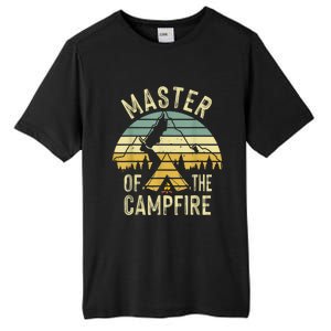 Cool Master Campfire Funny Camping Gift For Men Women Tall Fusion ChromaSoft Performance T-Shirt