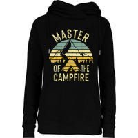 Cool Master Campfire Funny Camping Gift For Men Women Womens Funnel Neck Pullover Hood