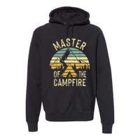 Cool Master Campfire Funny Camping Gift For Men Women Premium Hoodie