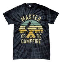 Cool Master Campfire Funny Camping Gift For Men Women Tie-Dye T-Shirt