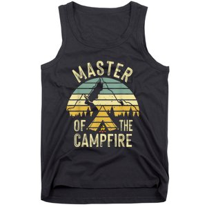 Cool Master Campfire Funny Camping Gift For Men Women Tank Top