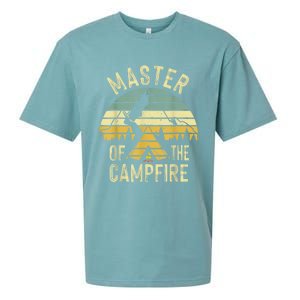 Cool Master Campfire Funny Camping Gift For Men Women Sueded Cloud Jersey T-Shirt