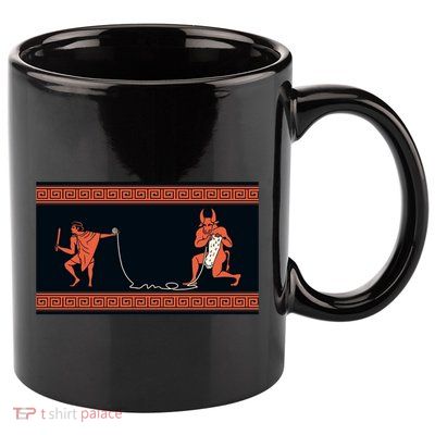 Crafty Minotaur 11oz C Handle Ceramic Mug