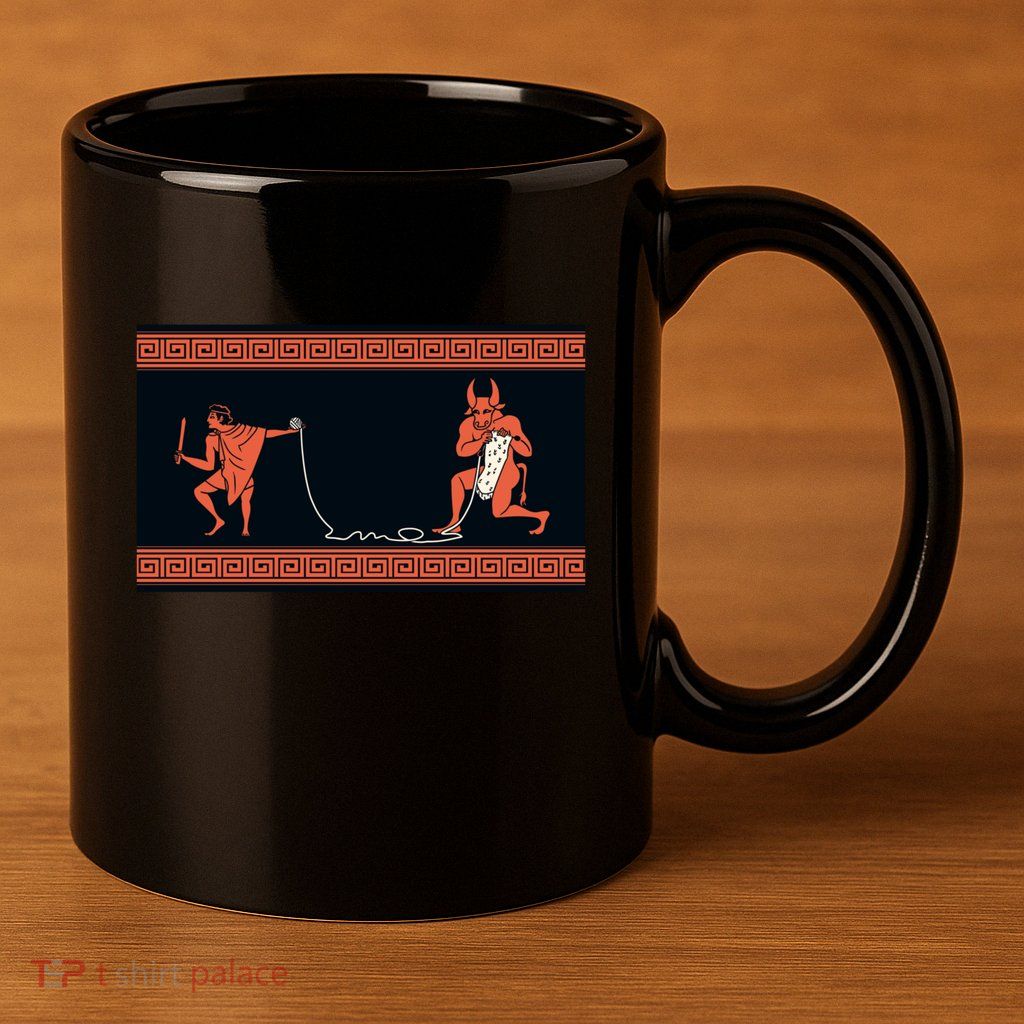 Crafty Minotaur 11oz C Handle Ceramic Mug