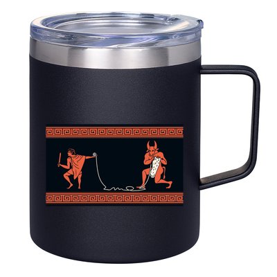 Crafty Minotaur 12oz Stainless Steel Coffee Mug