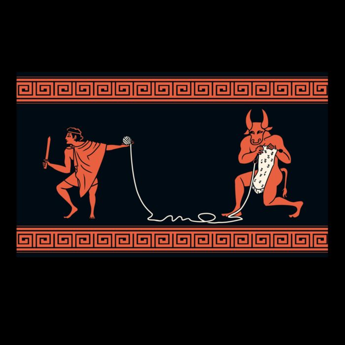 Crafty Minotaur Magnet