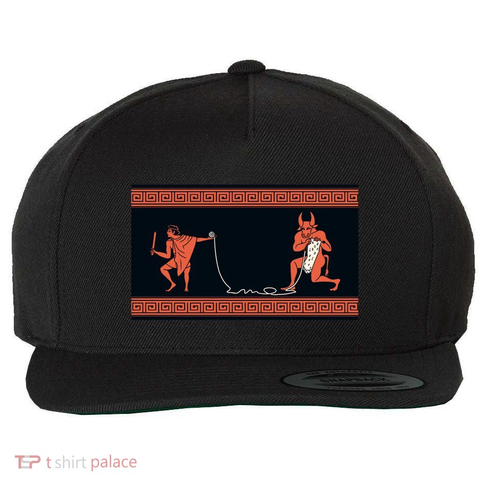 Crafty Minotaur Wool Snapback Cap