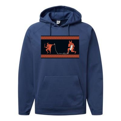 Crafty Minotaur Performance Fleece Hoodie