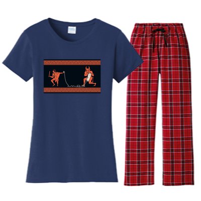 Crafty Minotaur Women's Flannel Pajama Set