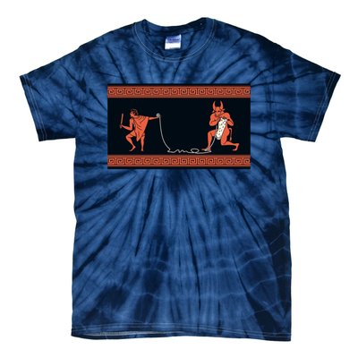 Crafty Minotaur Tie-Dye T-Shirt