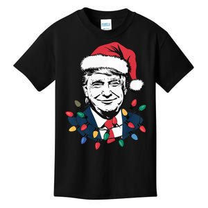 Christmas Maga Christmas Trump Funny Kids T-Shirt