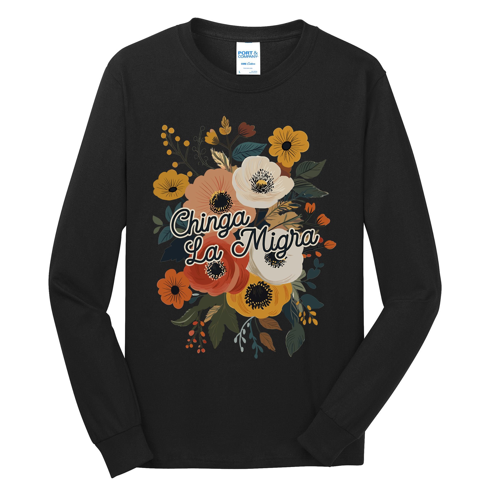 Chinga Migra Tall Long Sleeve T-Shirt