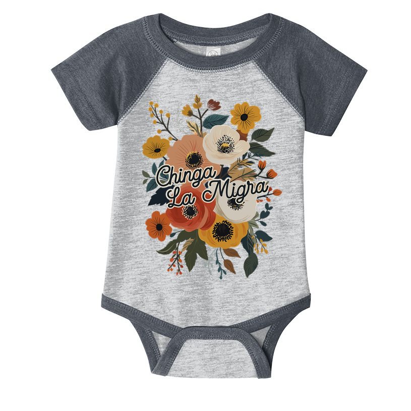 Chinga Migra Infant Baby Jersey Bodysuit