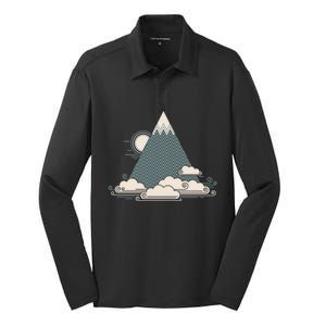 Cloud Mountain Silk Touch Performance Long Sleeve Polo