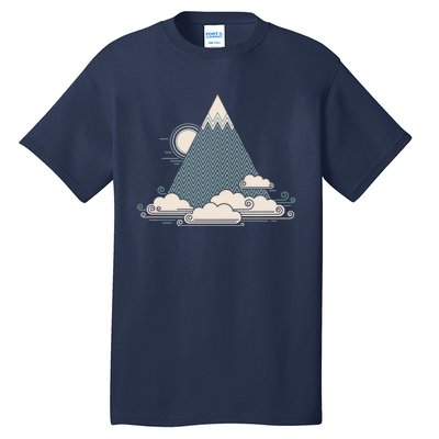 Cloud Mountain Tall T-Shirt