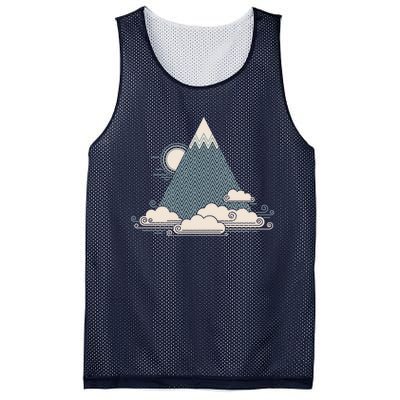 Cloud Mountain Mesh Reversible Basketball Jersey Tank