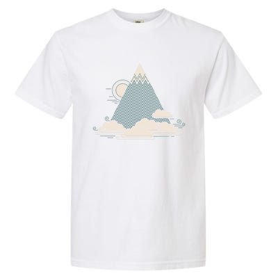 Cloud Mountain Garment-Dyed Heavyweight T-Shirt