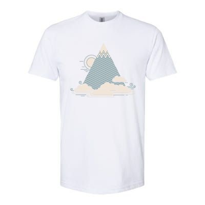 Cloud Mountain Softstyle CVC T-Shirt