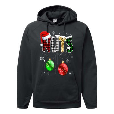 Christmas  Matching Couple Family Chestnuts Performance Fleece Hoodie