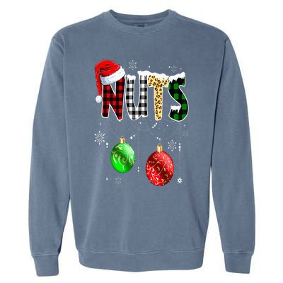 Christmas  Matching Couple Family Chestnuts Garment-Dyed Sweatshirt