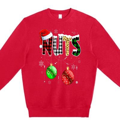 Christmas  Matching Couple Family Chestnuts Premium Crewneck Sweatshirt