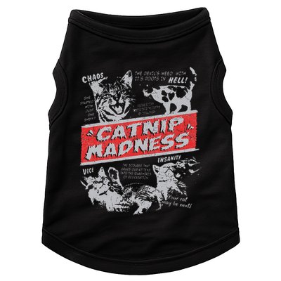 Catnip Madness Cute Kitten Funny Cat Women Vintage Doggie Tank