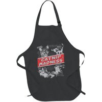 Catnip Madness Cute Kitten Funny Cat Women Vintage Apron