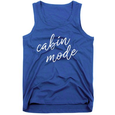 Cabin Mode Cabin Vacation Gift Tank Top