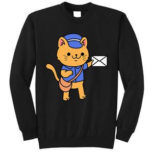 Cat Mail Carrier Gift For Mailman Sweatshirt