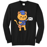 Cat Mail Carrier Gift For Mailman Sweatshirt